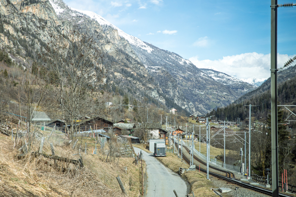 Railway to the Alps