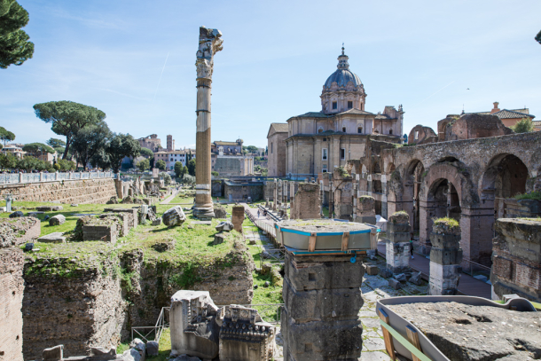 Column of Phocas, Roman Forum